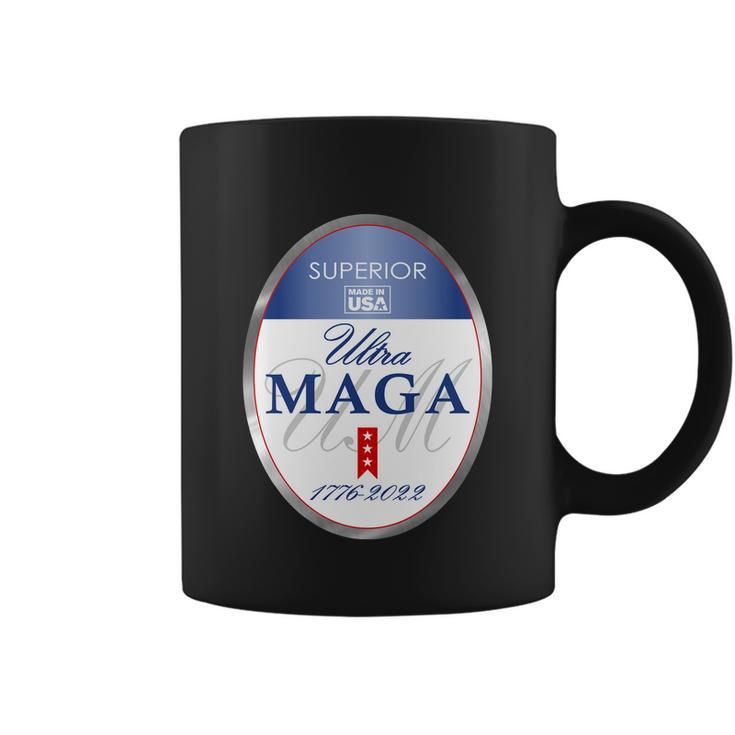 Ultra Maga Superior 1776 2022 Parody Trump 2024 Anti Biden Coffee Mug