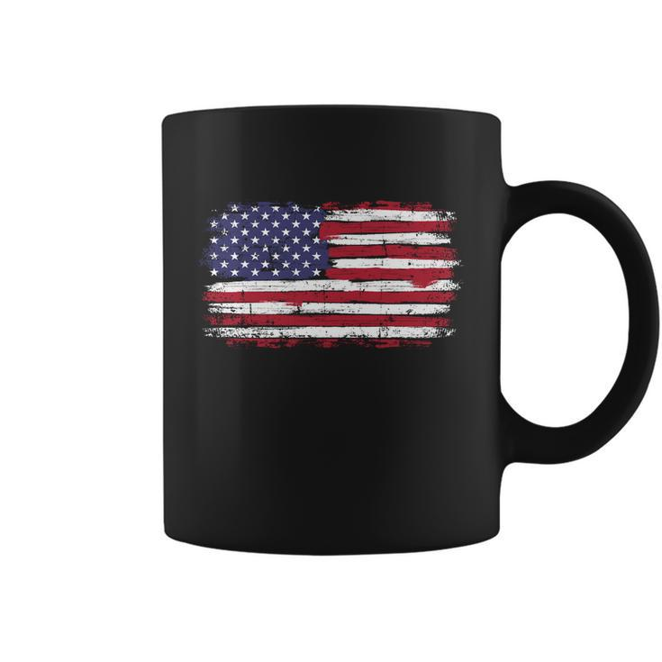 Us Flag Vintage Merican Independence Day On 4Th Of July Great Gift Coffee Mug