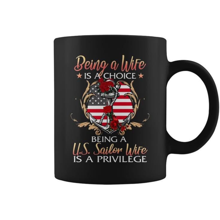 Us Sailor Wife Coffee Mug