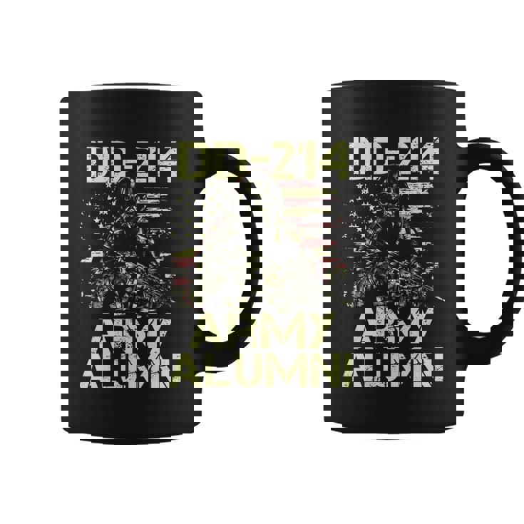 Usa Flag Dd 214 Army Alumni Graphic Design Printed Casual Daily Basic Coffee Mug