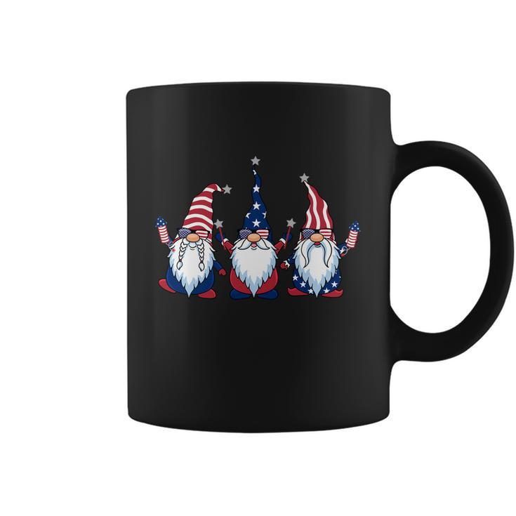 Usa Patriotic Gnomes American Flag 4Th Of July Independence Gift Coffee Mug