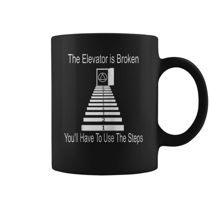 Use The Steps Aa Na Anonymous T 12 Step Recovery Gifts Zip Coffee Mug