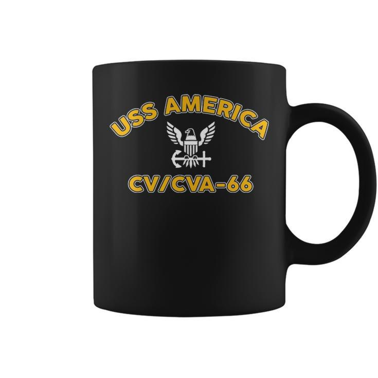 Uss America Cv 66 Cva  V2 Coffee Mug