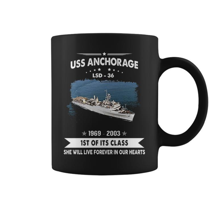 Uss Anchorage Lsd  Coffee Mug