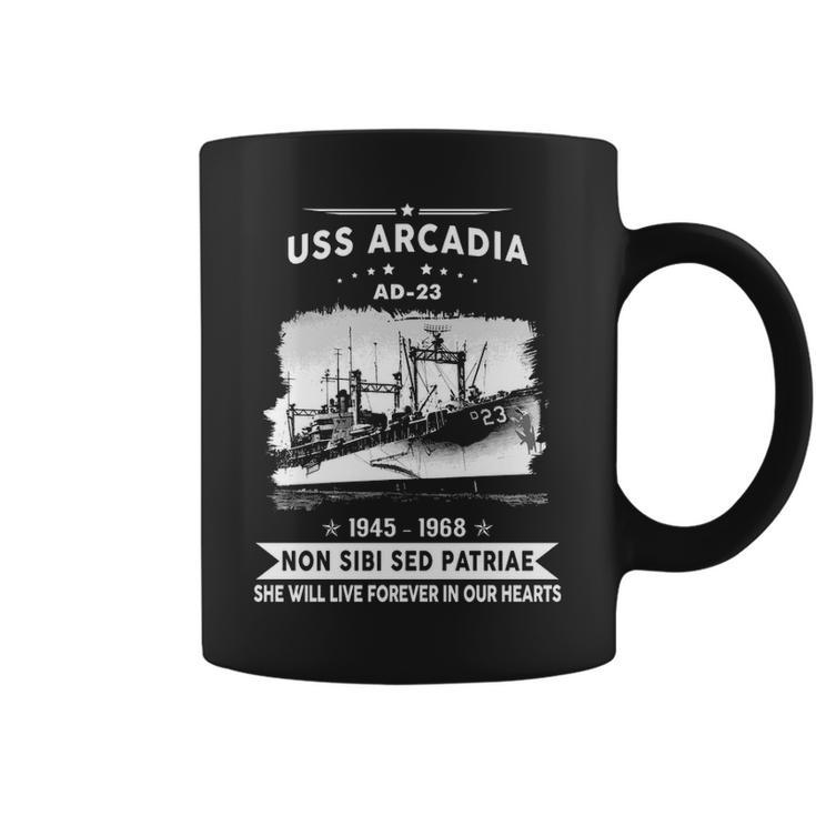 Uss Arcadia Ad  Coffee Mug