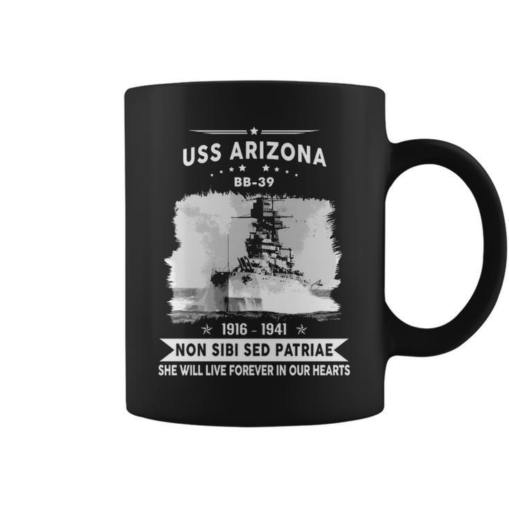 Uss Arizona Bb  Coffee Mug