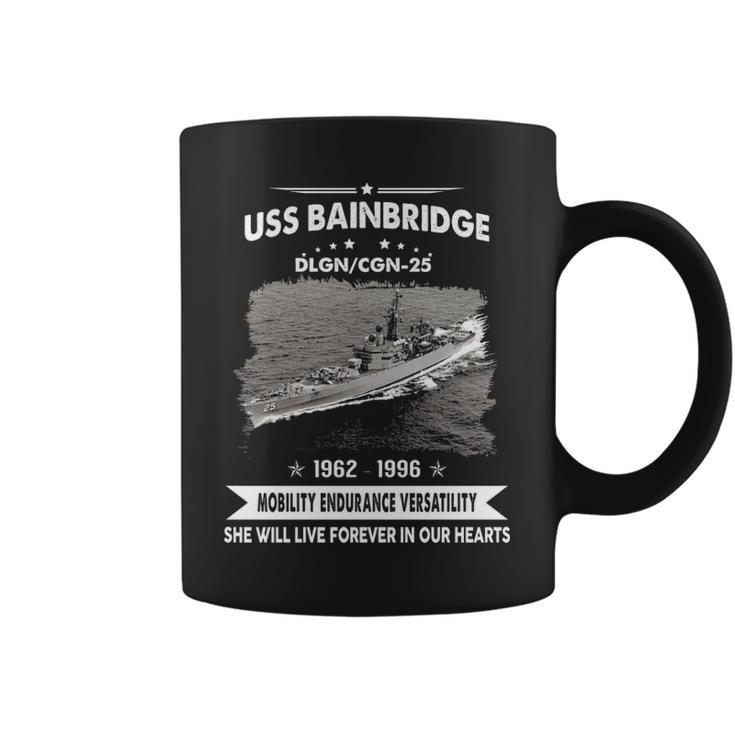 Uss Bainbridge Cgn 25 Dlgn  Coffee Mug