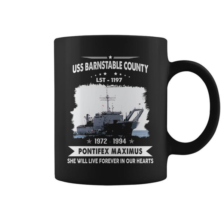Uss Barnstable County Lst  V2 Coffee Mug