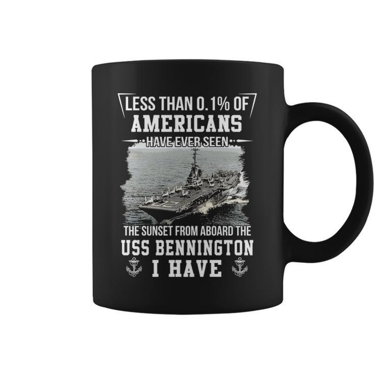 Uss Bennington Cv 20 Sunset Coffee Mug