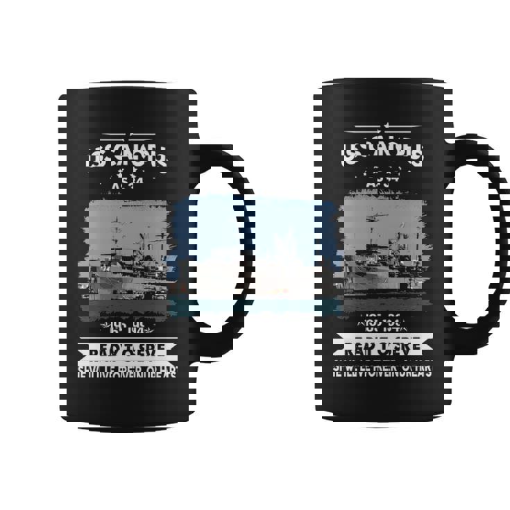Uss Canopus As V2 Coffee Mug - Monsterry