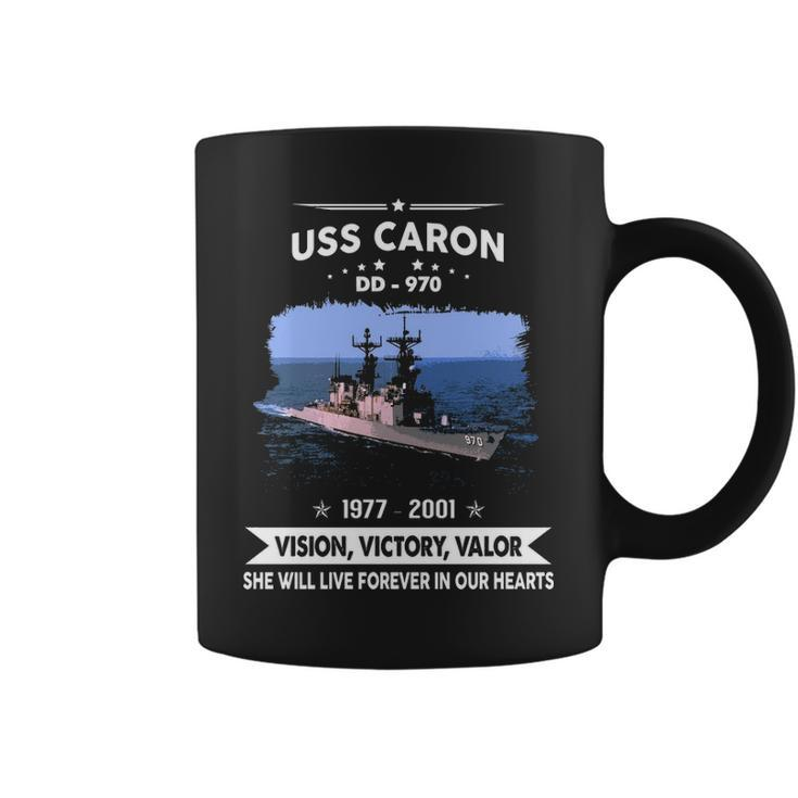 Uss Caron Dd  Coffee Mug