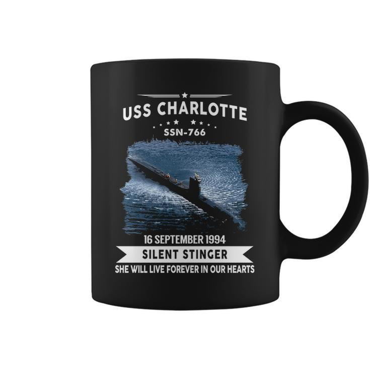 Uss Charlotte Ssn  Coffee Mug
