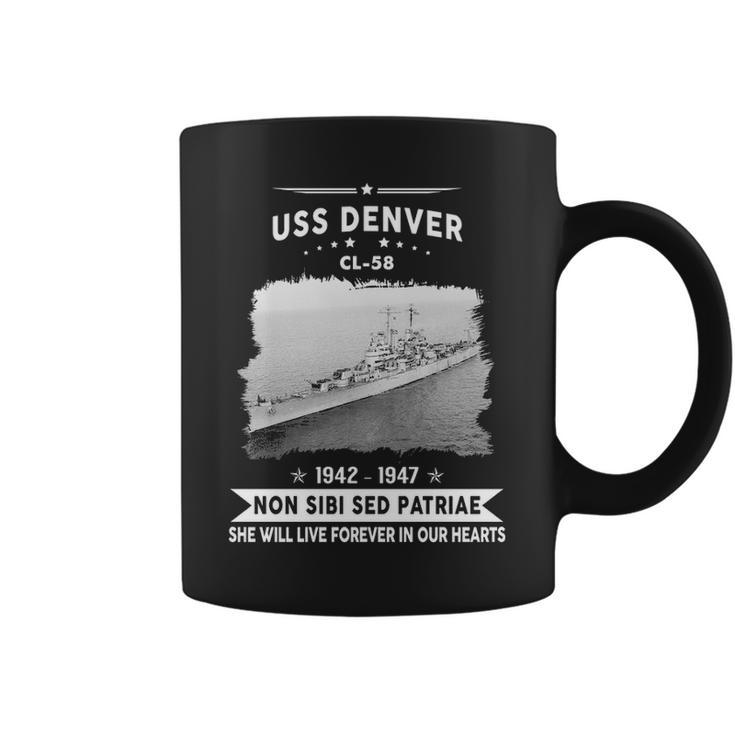 Uss Denver Cl  Coffee Mug