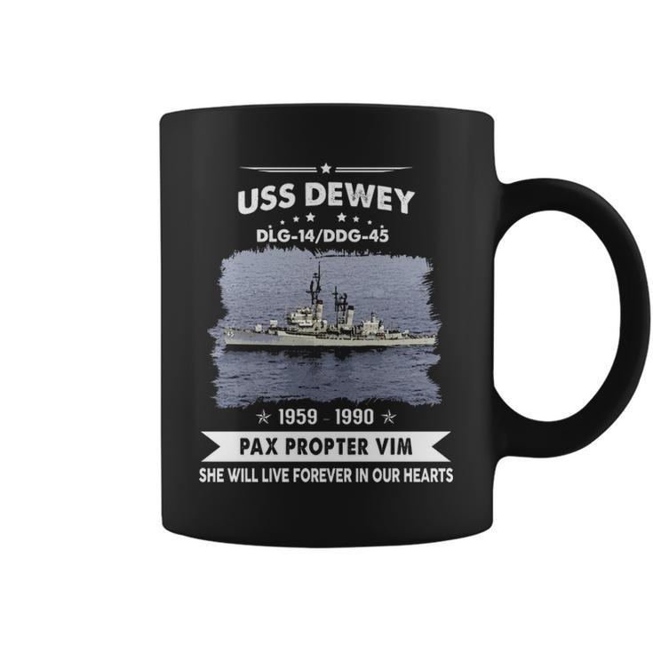 Uss Dewey Ddg 45 Dlg  Coffee Mug