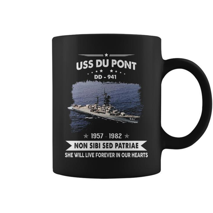 Uss Du Pont Dd 941 Uss Dupont Dd-  Coffee Mug
