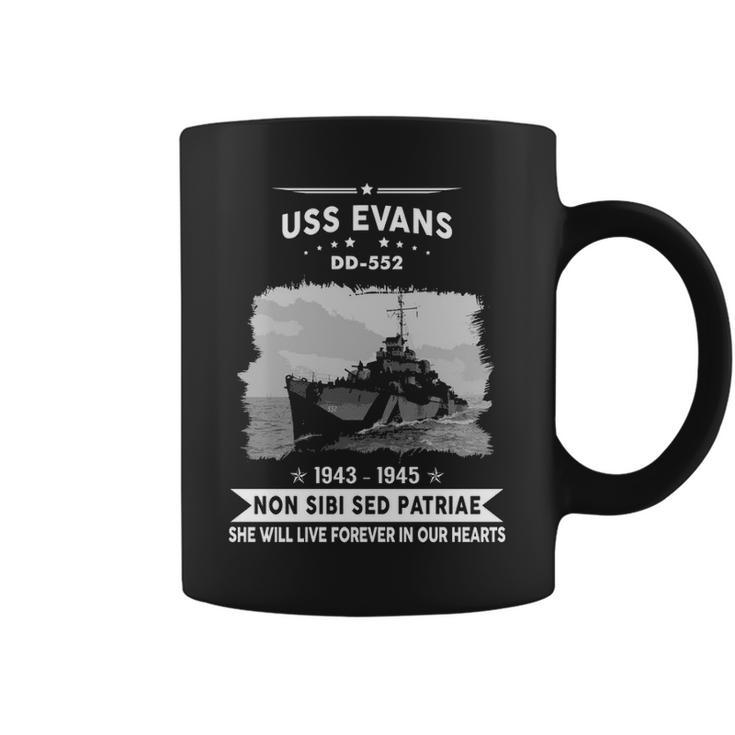 Uss Evans Dd  Coffee Mug