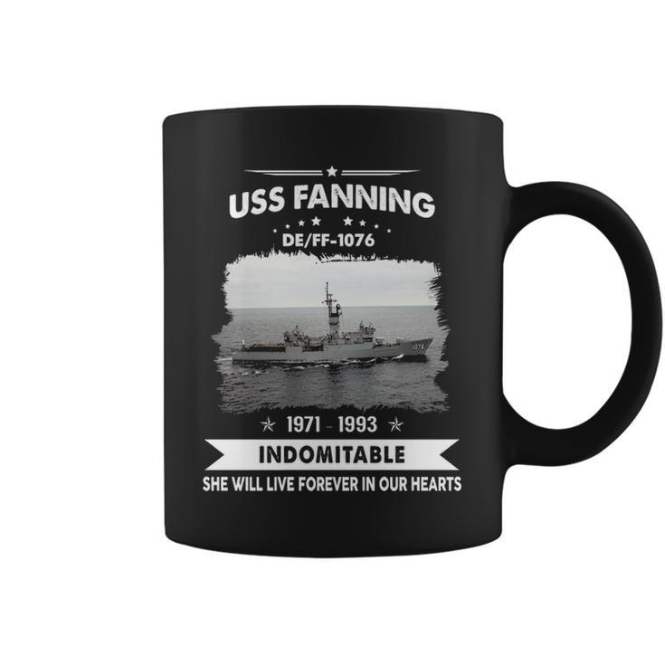 Uss Fanning  Ff 1076 De  Coffee Mug
