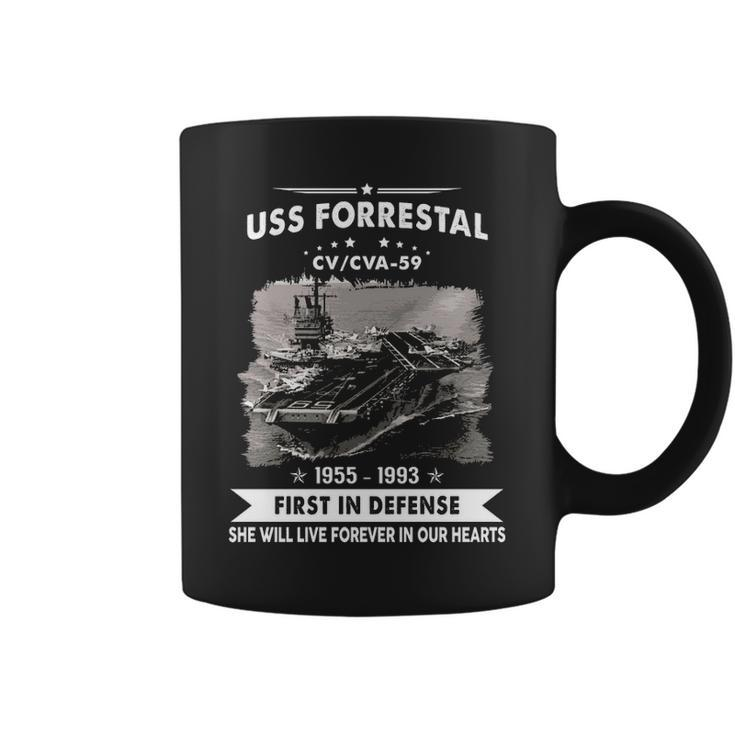 Uss Forrestal Cv 59 Cva  Coffee Mug