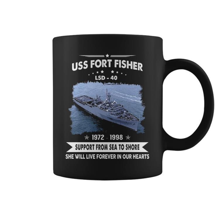 Uss Fort Fisher Lsd  Coffee Mug