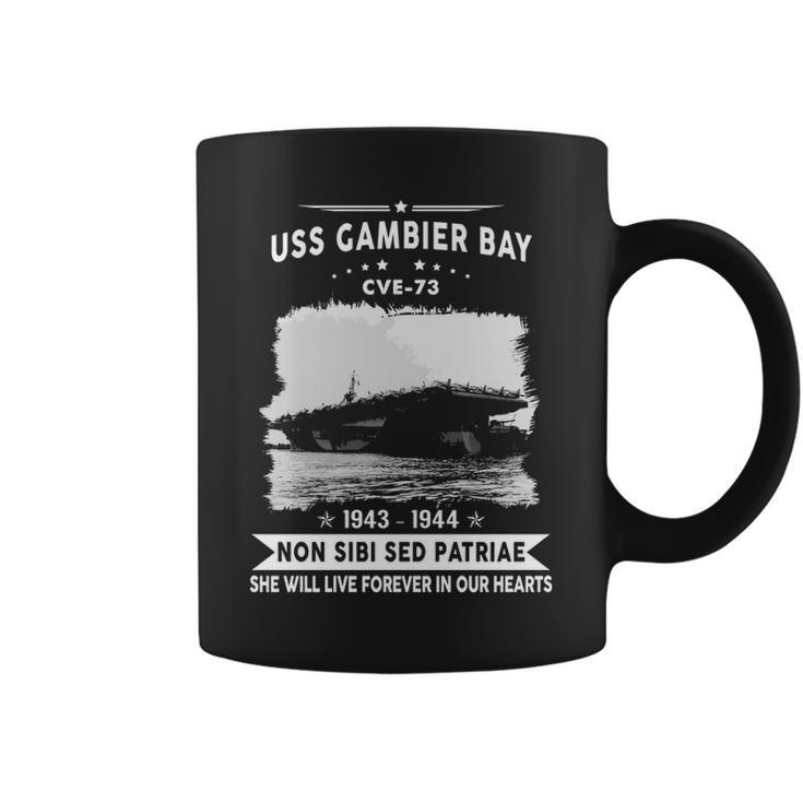 Uss Gambier Bay Cve   V2 Coffee Mug