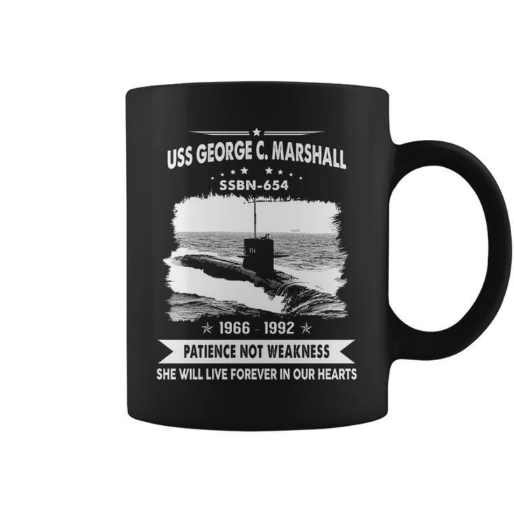 Uss George C Marshall Ssbn  Coffee Mug