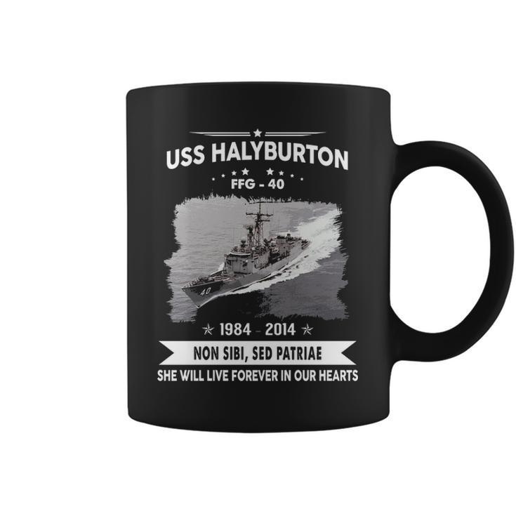 Uss Halyburton Ffg  Coffee Mug