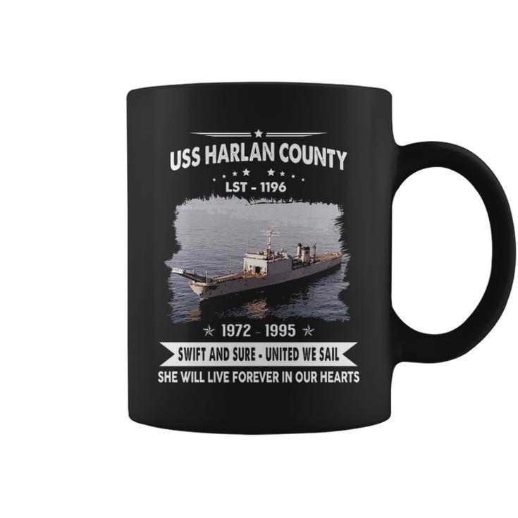 Uss Harlan County Lst  Coffee Mug