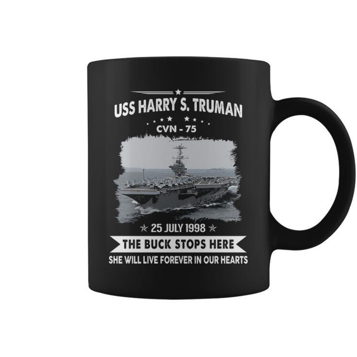 Uss Harry S Truman Cvn  V2 Coffee Mug