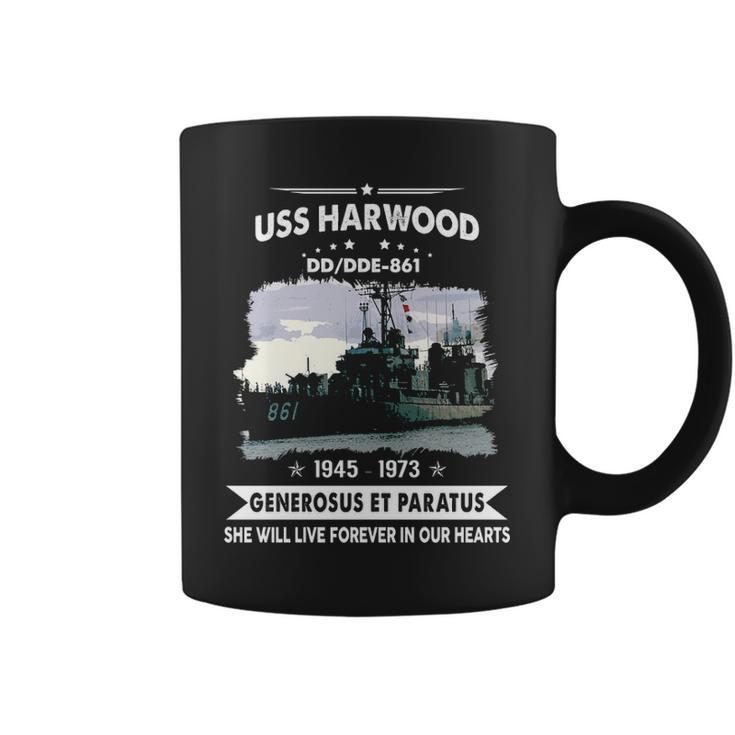 Uss Harwood Dd  Coffee Mug