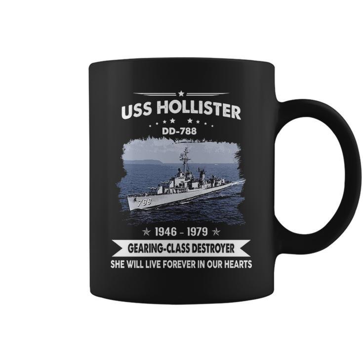 Uss Hollister Dd  Coffee Mug