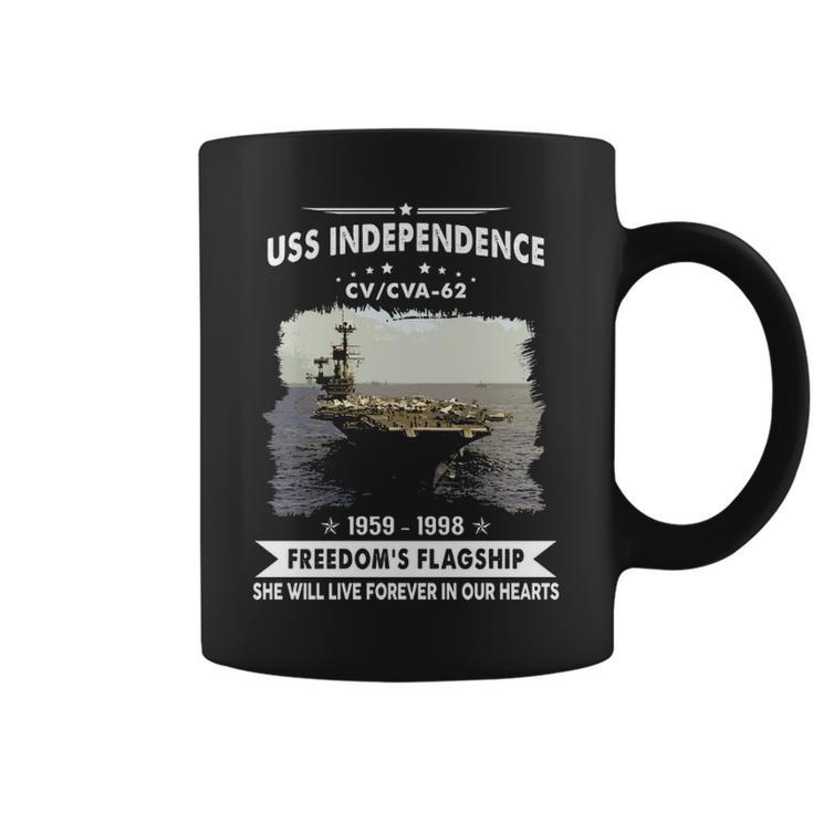 Uss Independence Cv 62 Cva 62 Front Coffee Mug