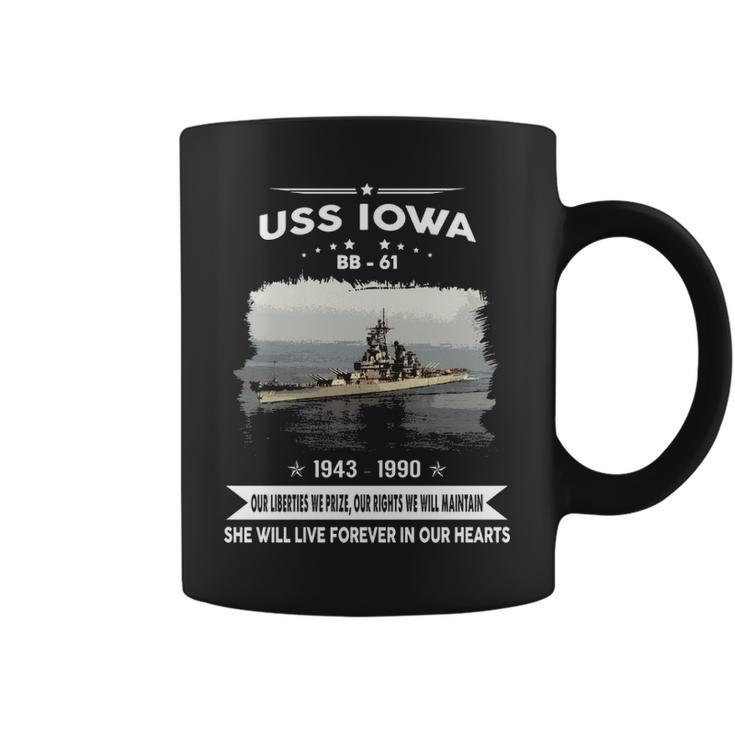 Uss Iowa Bb  Coffee Mug