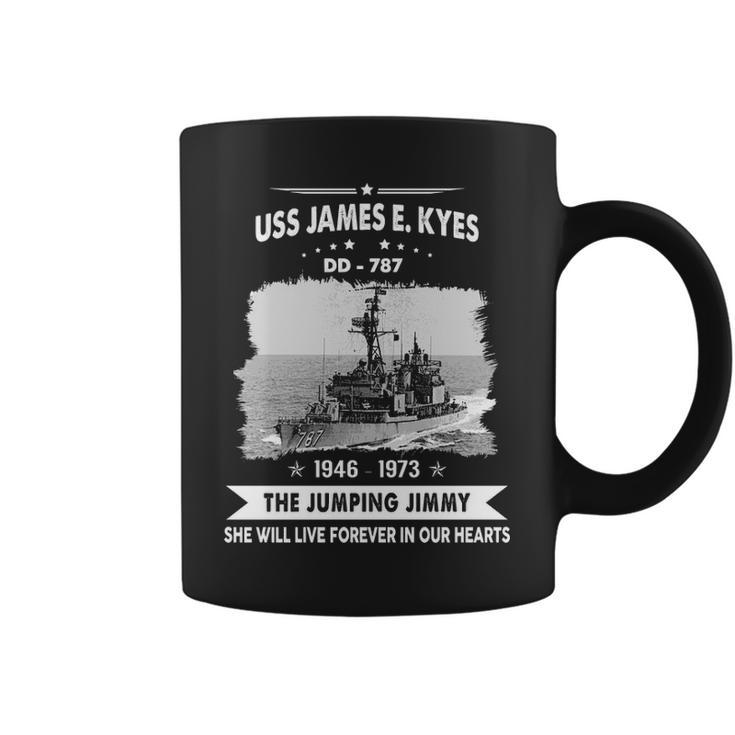 Uss James E Kyes Dd  Coffee Mug