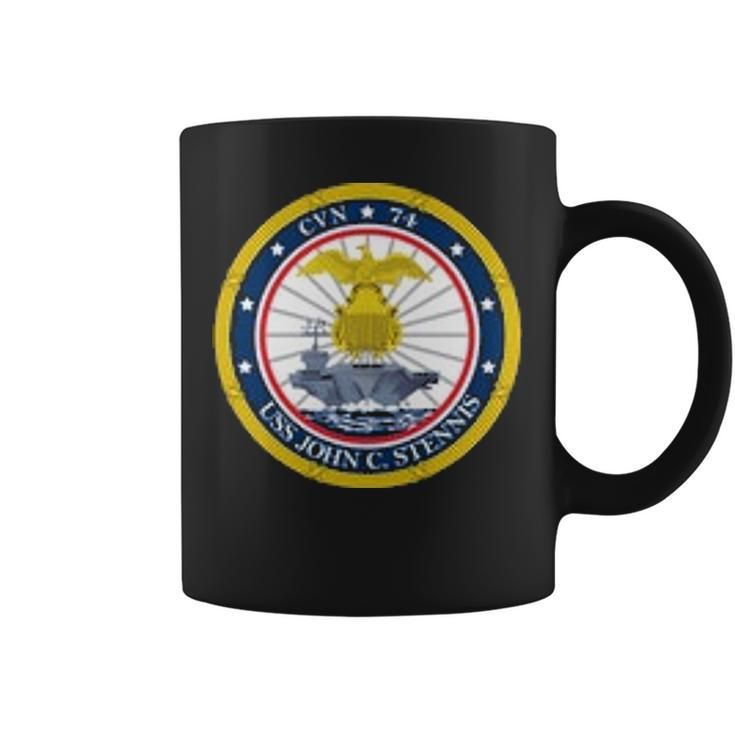 Uss John C Stennis Cvn 74 Cvn Coffee Mug