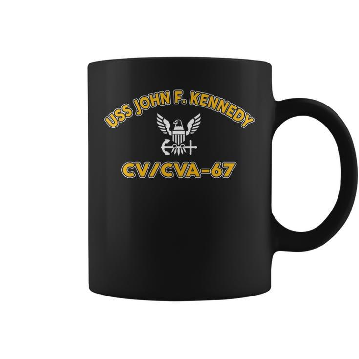 Uss John F Kennedy Cv 67 Cva  V2 Coffee Mug