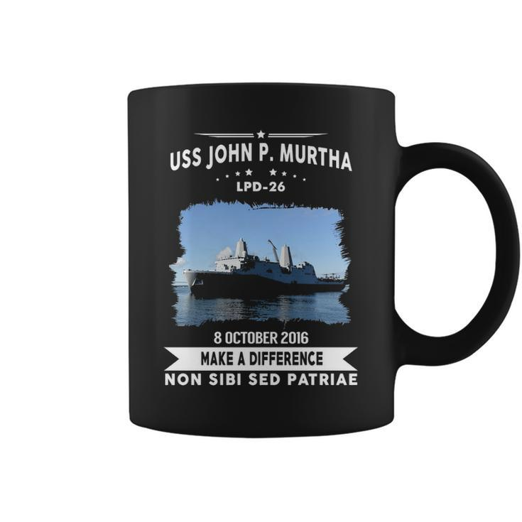 Uss John P Murtha Lpd  Coffee Mug