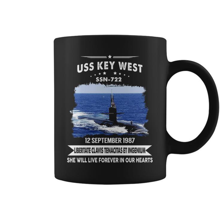 Uss Key West Ssn  V2 Coffee Mug