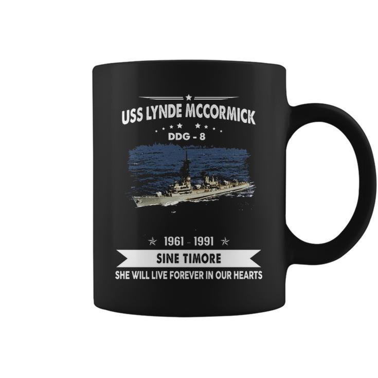 Uss Lynde Mccormick Ddg  V2 Coffee Mug