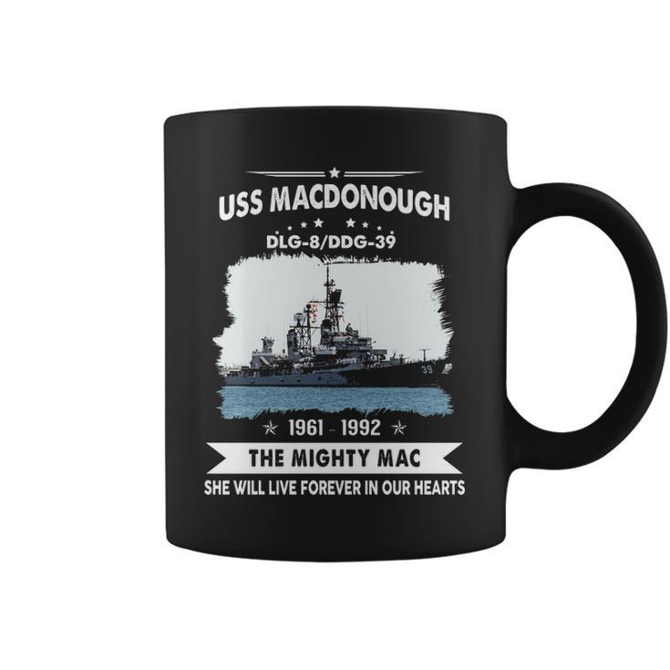 Uss Macdonough Dlg 8 Ddg  Coffee Mug