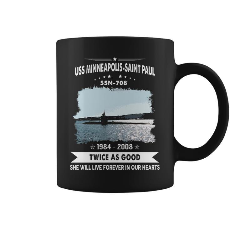 Uss Minneapolis Saint Paul Ssn  Coffee Mug