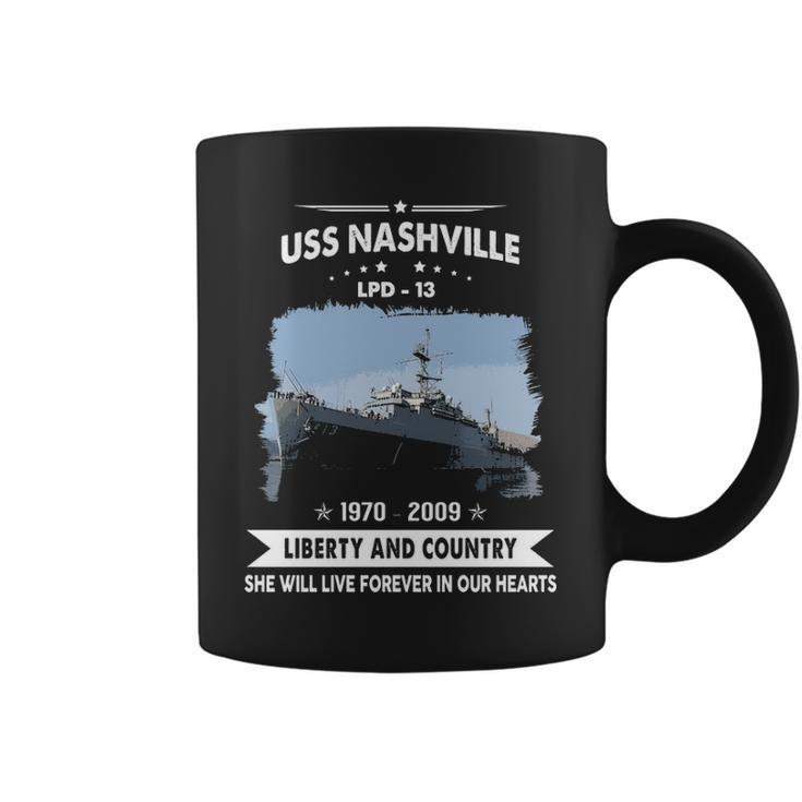 Uss Nashville Lpd  Coffee Mug