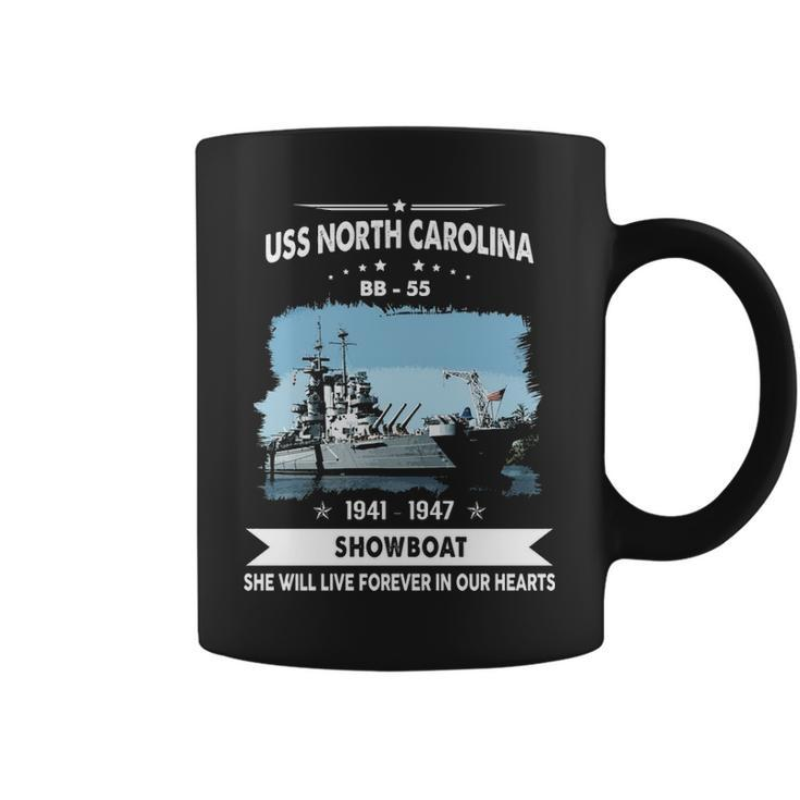 Uss North Carolina Bb 55 Bb Coffee Mug