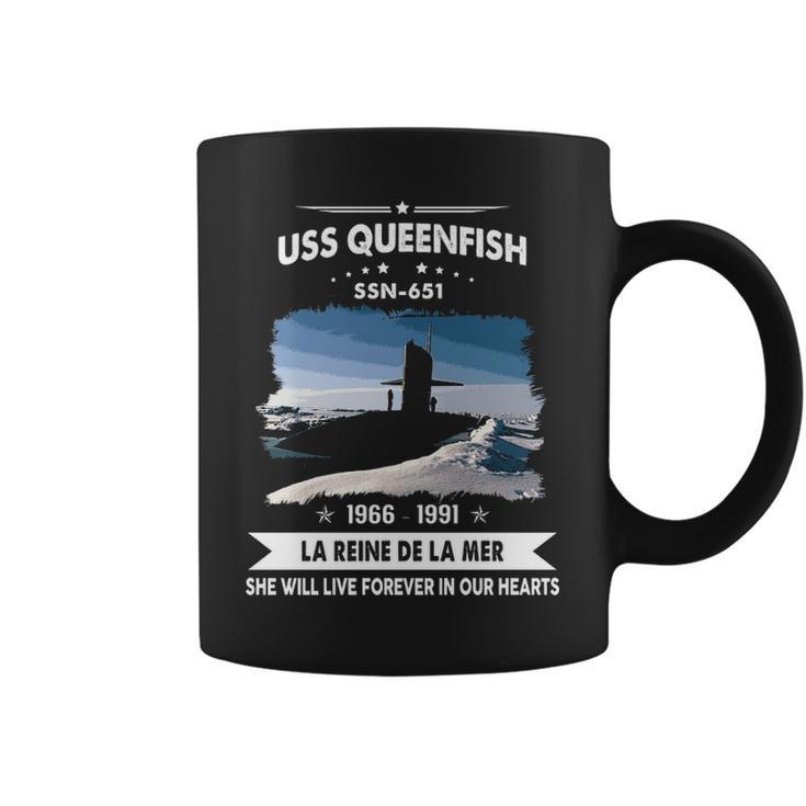 Uss Queenfish Ssn  Coffee Mug