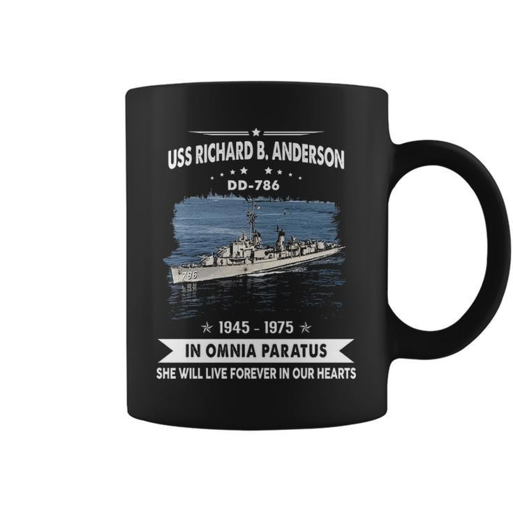 Uss Richard B Anderson Dd  Coffee Mug