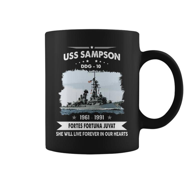 Uss Sampson Ddg  V2 Coffee Mug