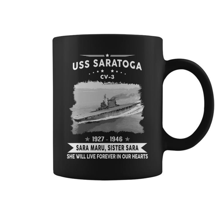 Uss Saratoga Cv  V2 Coffee Mug