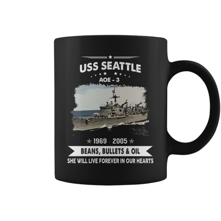 Uss Seattle Aoe  V2 Coffee Mug