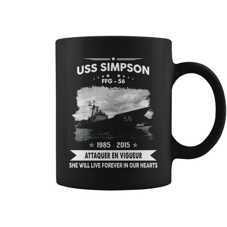 Uss Simpson Ffg  Coffee Mug
