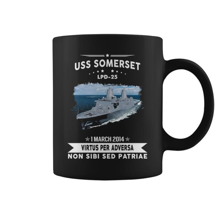 Uss Somerset Lpd  Coffee Mug