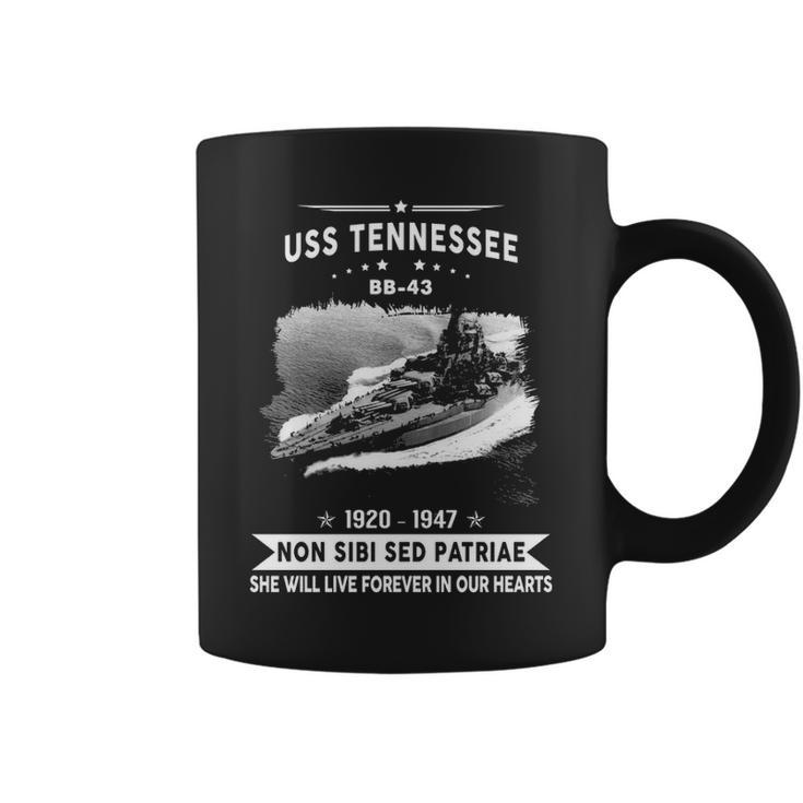 Uss Tennessee Bb  Coffee Mug